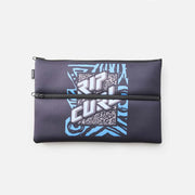 X LARGE PENCIL CASE 2024 BLACK/BLUE/MULTI