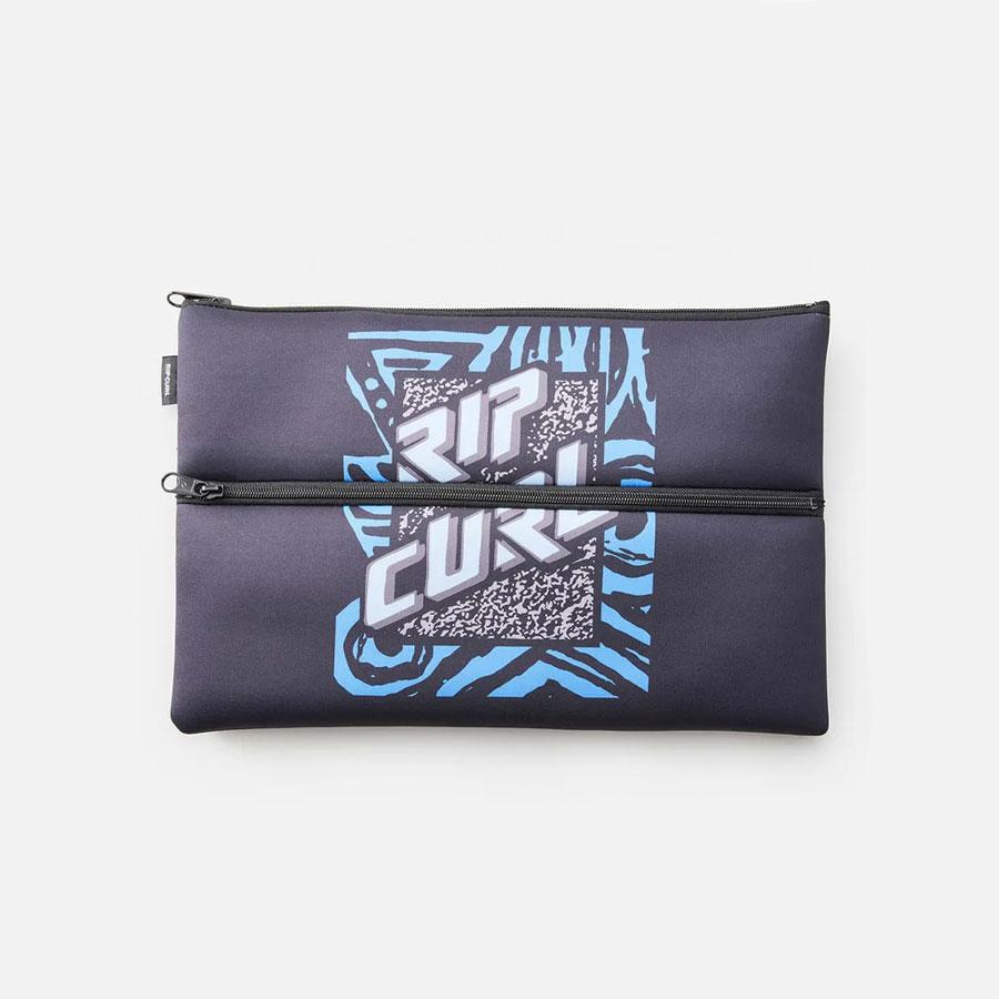 X LARGE PENCIL CASE 2024 BLACK/BLUE/MULTI