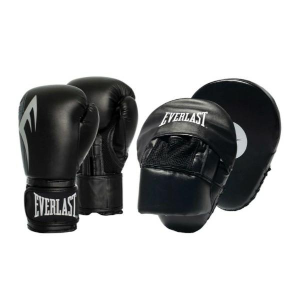 POWER GLOVE & MITT COMBO BLACK/SILVER