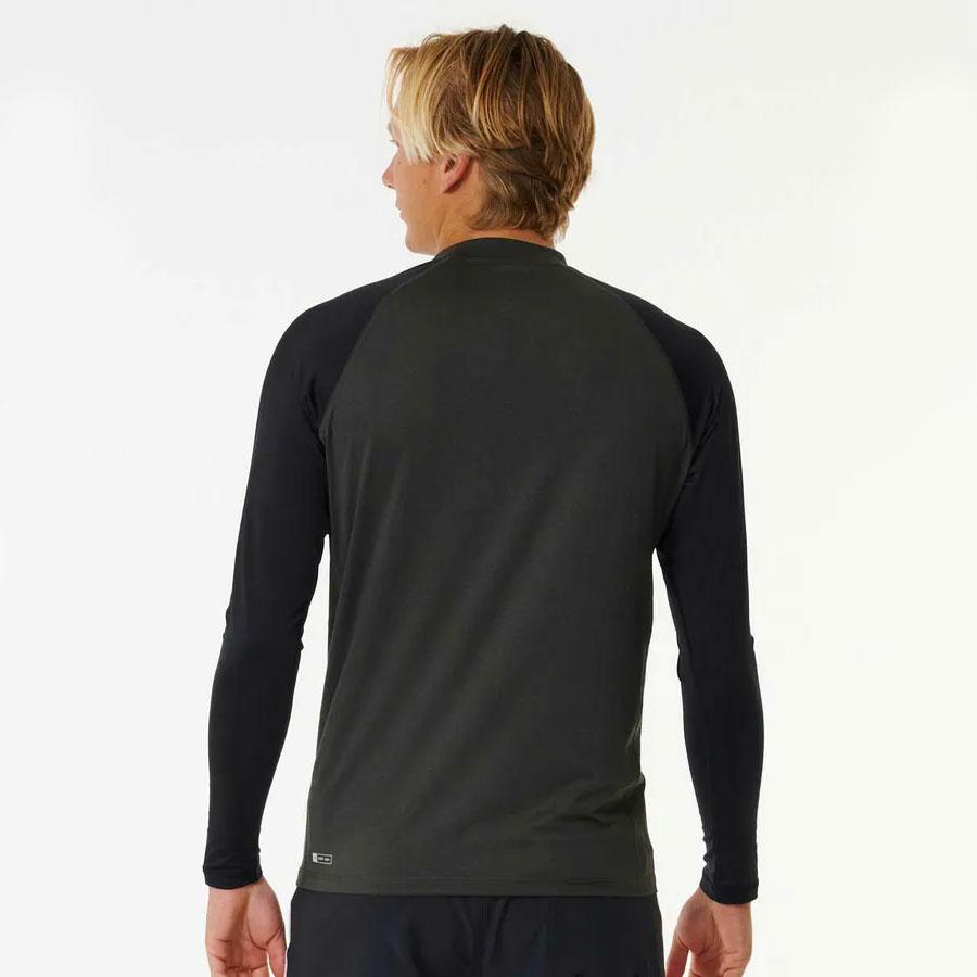 SHOCK UPF L/S BLACK MARLE