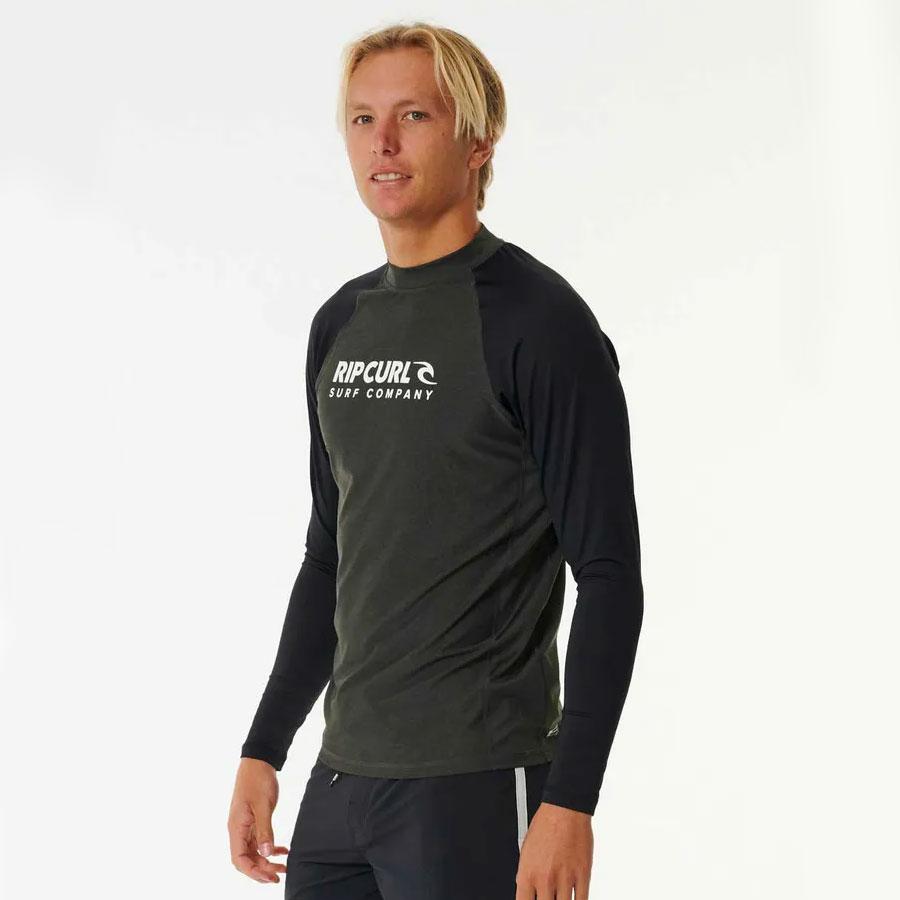 SHOCK UPF L/S BLACK MARLE