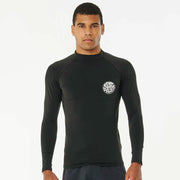 ICONS UPF BRUSHED L/S BLACK