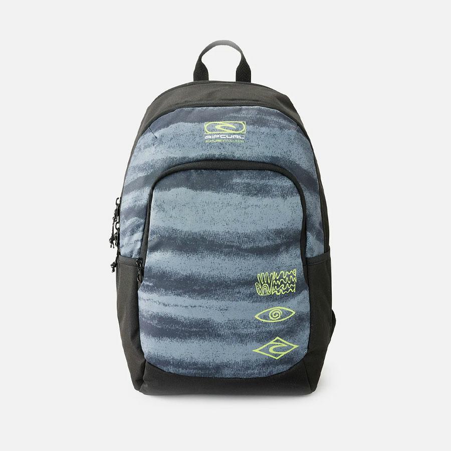 OZONE 30L SCHOOL BLACK/GREEN