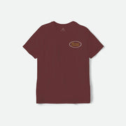 PARSONS S/S DARK BURGUNDY/GOLDEN