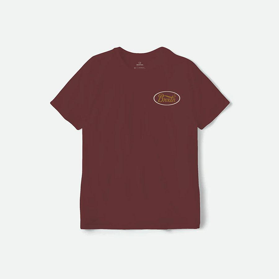 PARSONS S/S DARK BURGUNDY/GOLDEN