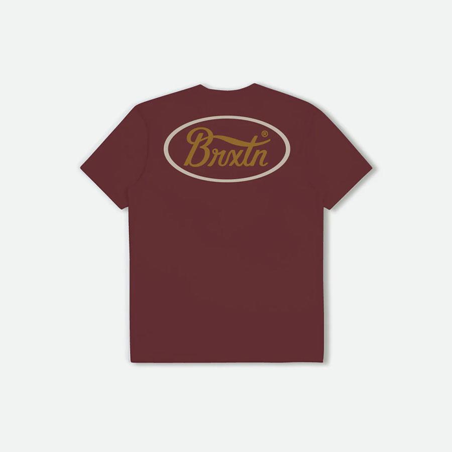 PARSONS S/S DARK BURGUNDY/GOLDEN