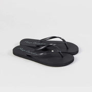 SCRIPT WAVE BLOOM OPEN TO BLACK