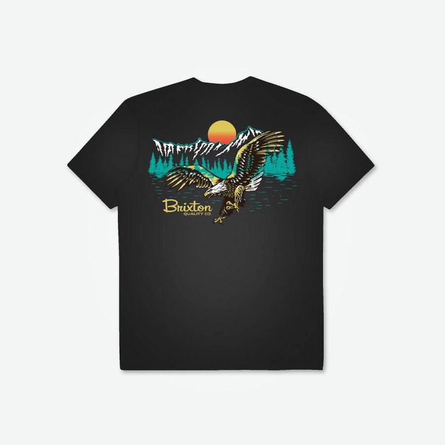 GLACIER S/S HW RELAXED BLACK CLASSIC