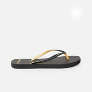 PREMIUM SURF BLOOM OPEN T BLACK/GOLD