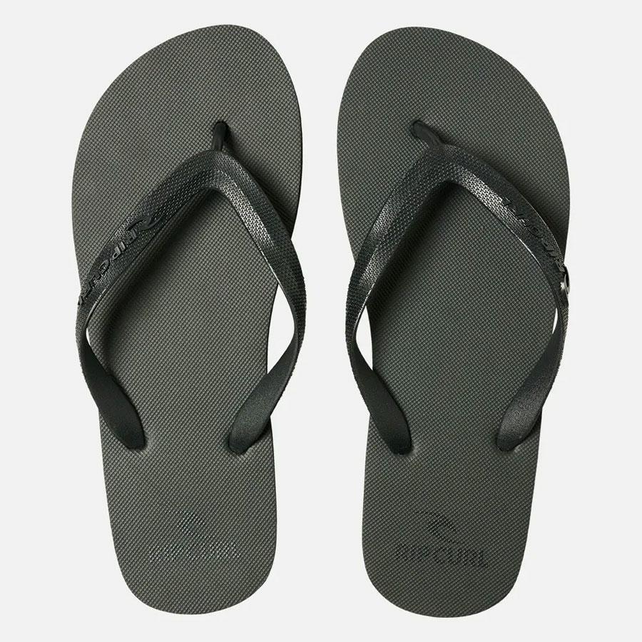 BRAND LOGO BLOOM OPEN TOE BLACK