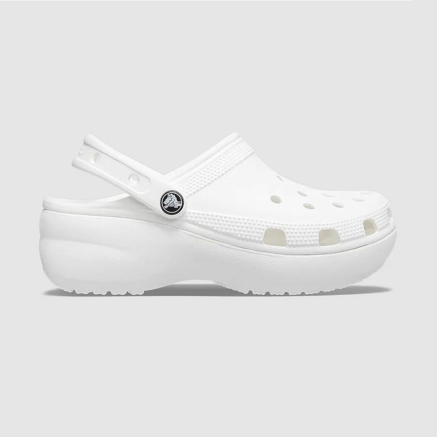 CLASSIC PLATFORM CLOG WHITE