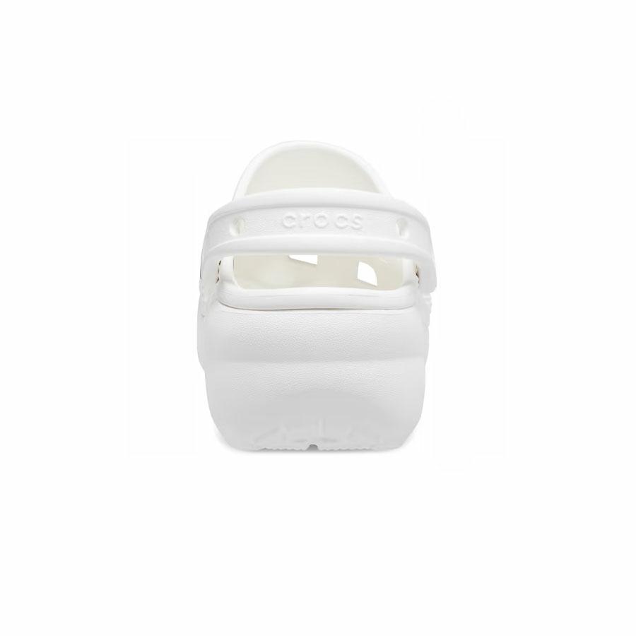 CLASSIC PLATFORM CLOG WHITE
