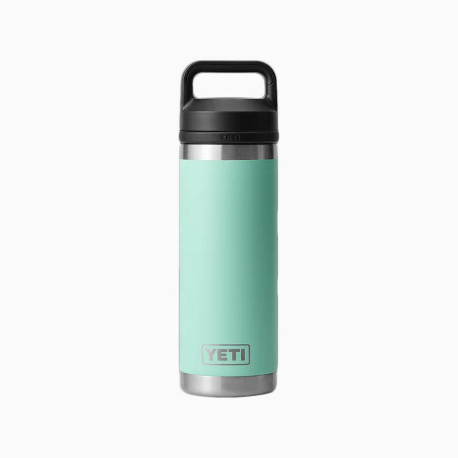 RAMBLER 18OZ BOTTLE ! SEAFOAM W/ CHUG CAP