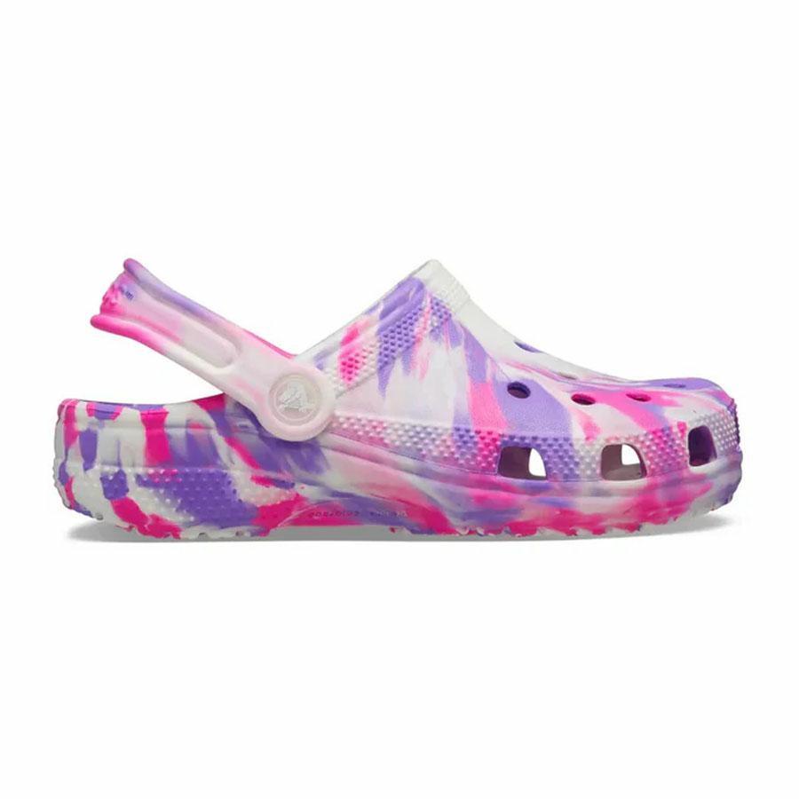 CLASSIC GLOW MARBLED CLOG PINK CRUSH/MULTI