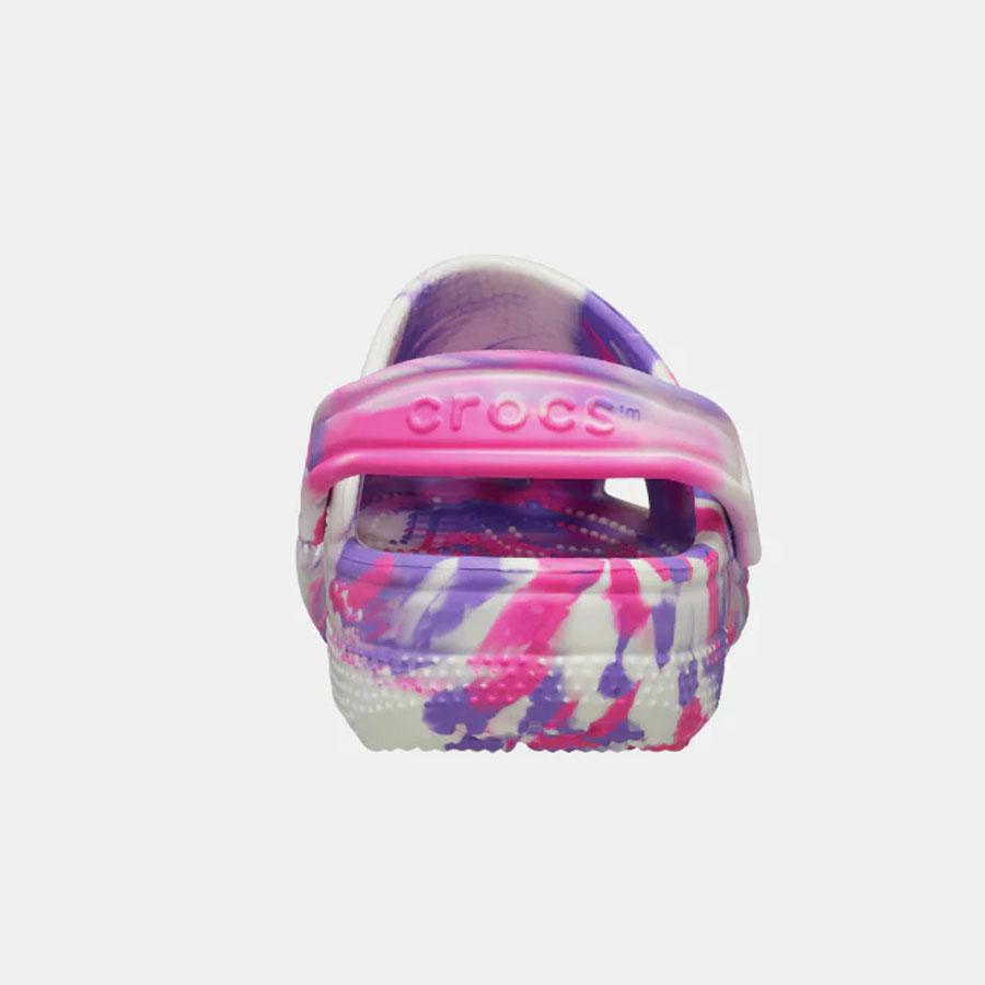 CLASSIC GLOW MARBLED CLOG PINK CRUSH/MULTI