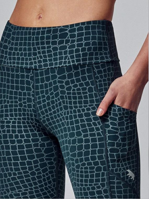 AB WAISTED "ALL STAR" BIK ROONEYTEAL