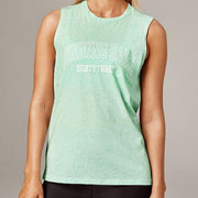 "TOTEM" MUSCLE TANK JADE