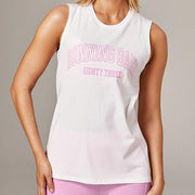 "TOTEM" MUSCLE TANK WHITE