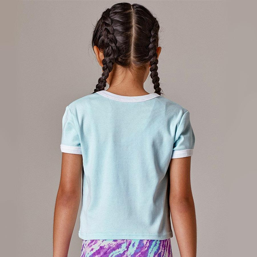 90S BABY RINGER TEE POWDER BLU