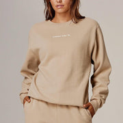 LEGACY SWEATSHIRT TAHINI