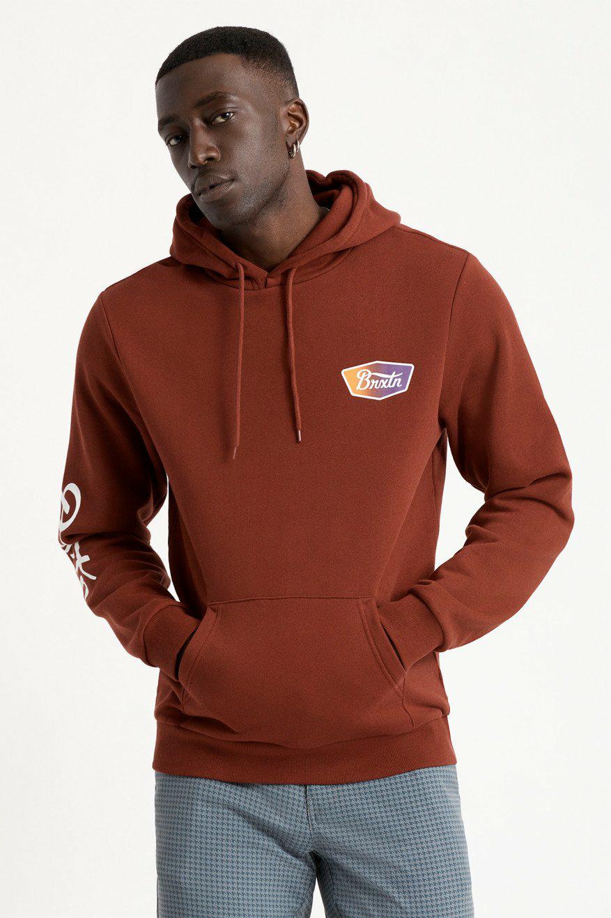 STITH IX HOOD DARK BRICK