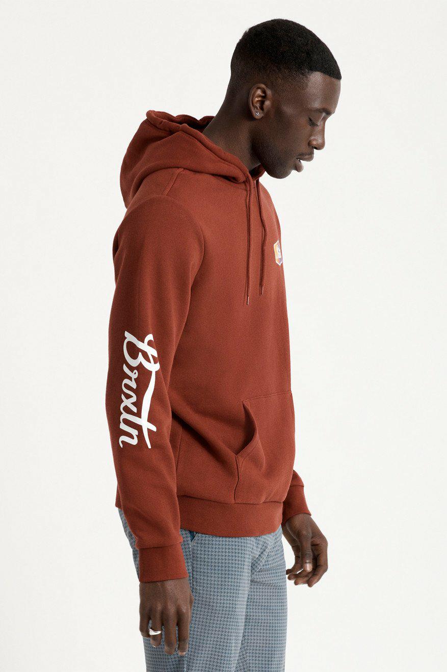 STITH IX HOOD DARK BRICK