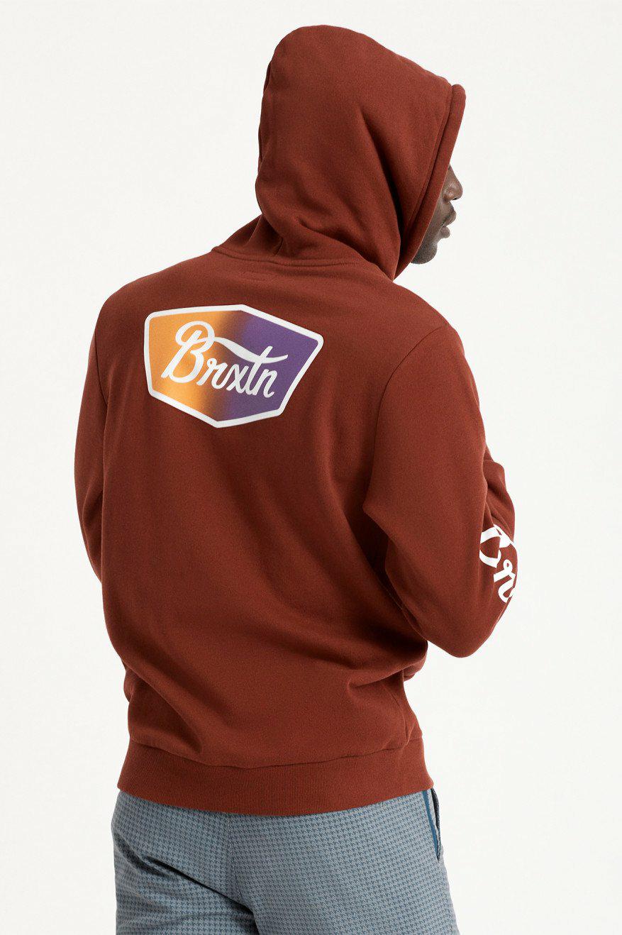 STITH IX HOOD DARK BRICK