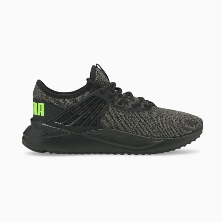 PACER FUTURE KNIT PUMA BLACK-STEEL GRA