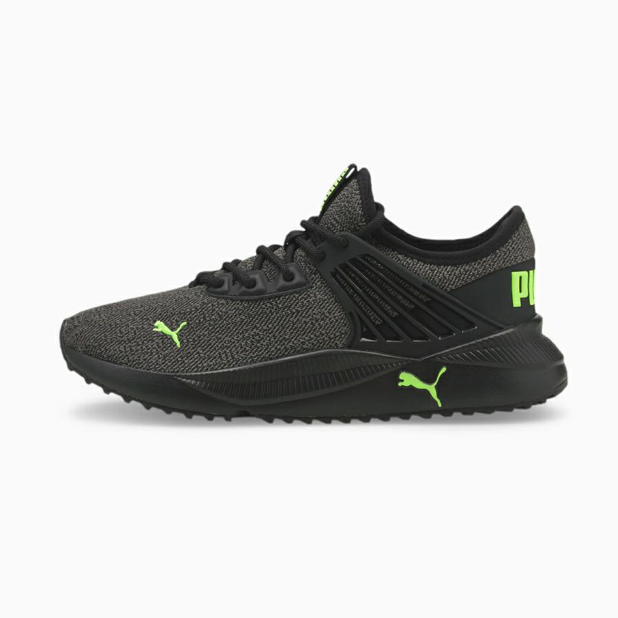 PACER FUTURE KNIT PUMA BLACK-STEEL GRA