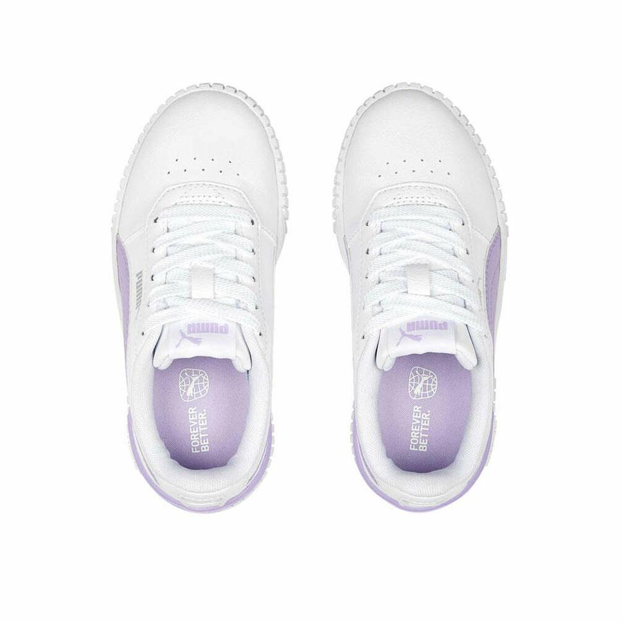CARINA 2.0 JR PUMA WHITE-VIVID VIO