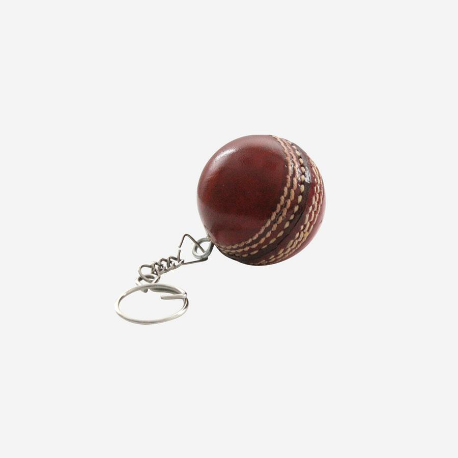 LEATHER KEY RING BALL