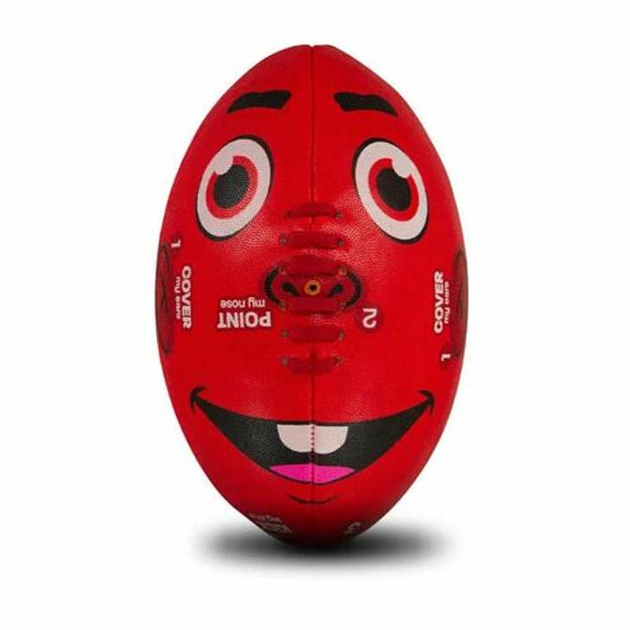 FACE FOOTY RED