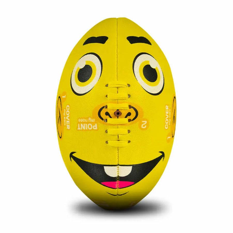 FACE FOOTY YELLOW