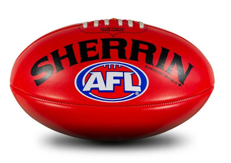 AFL BALL RED
