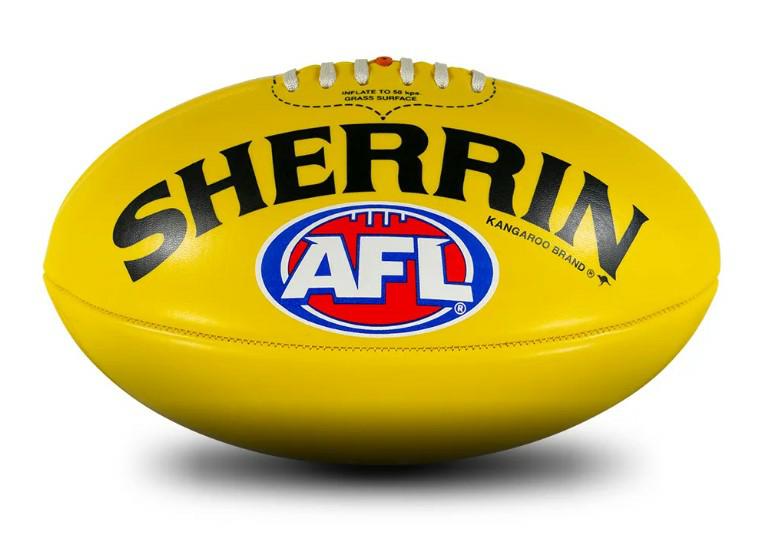 AFL BALL YELLOW