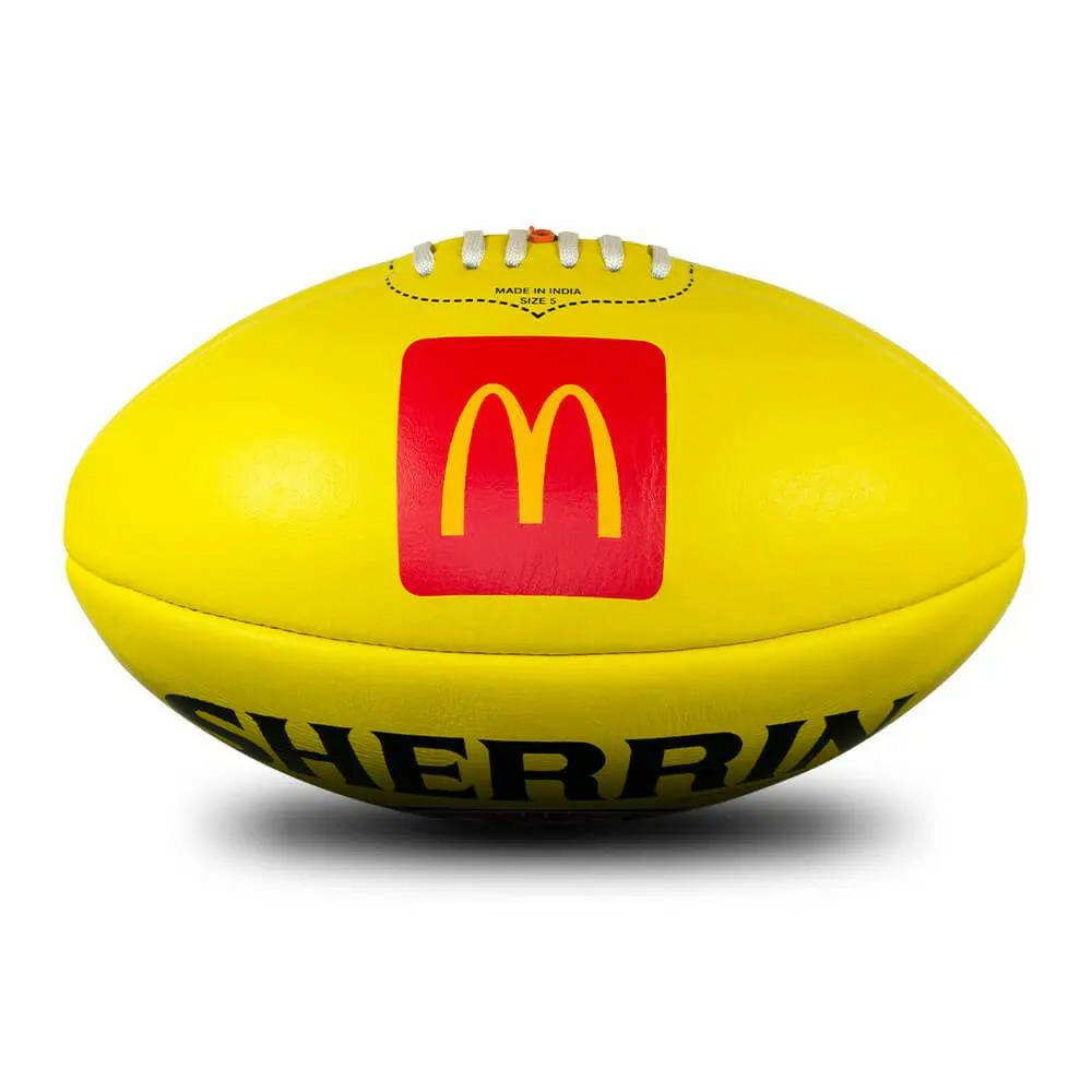 AFL REPLICA TRAINING BALL YELLOW