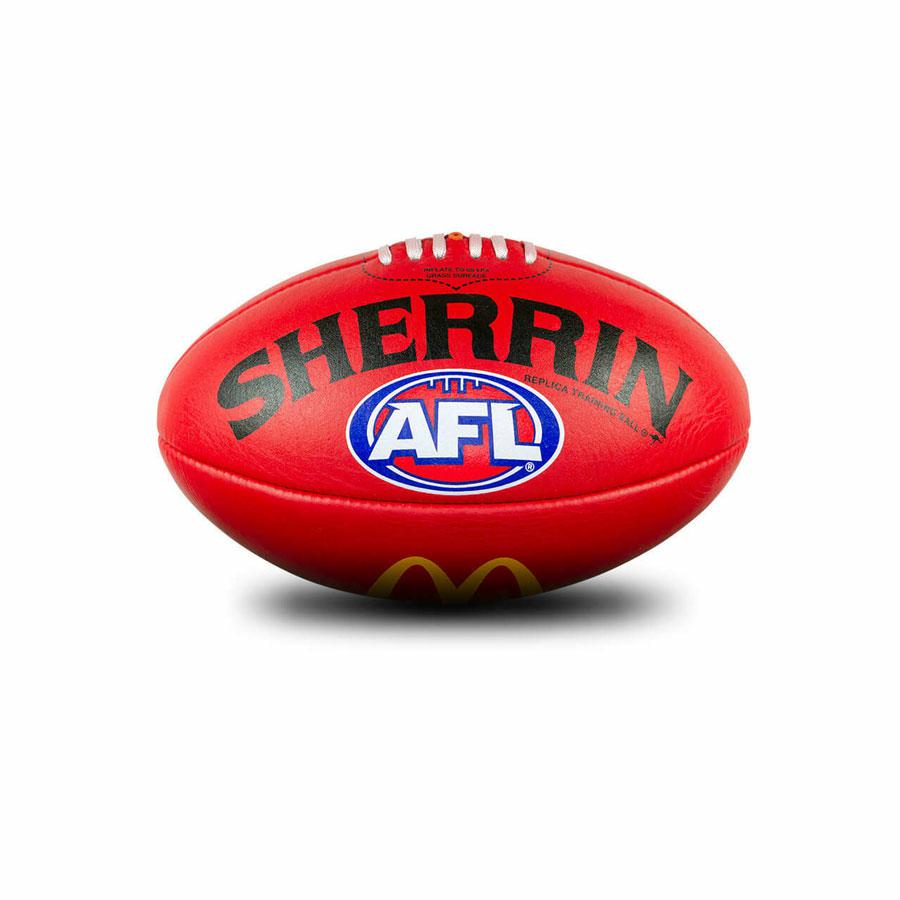 AFL REPLICA TRAINING BALL RED