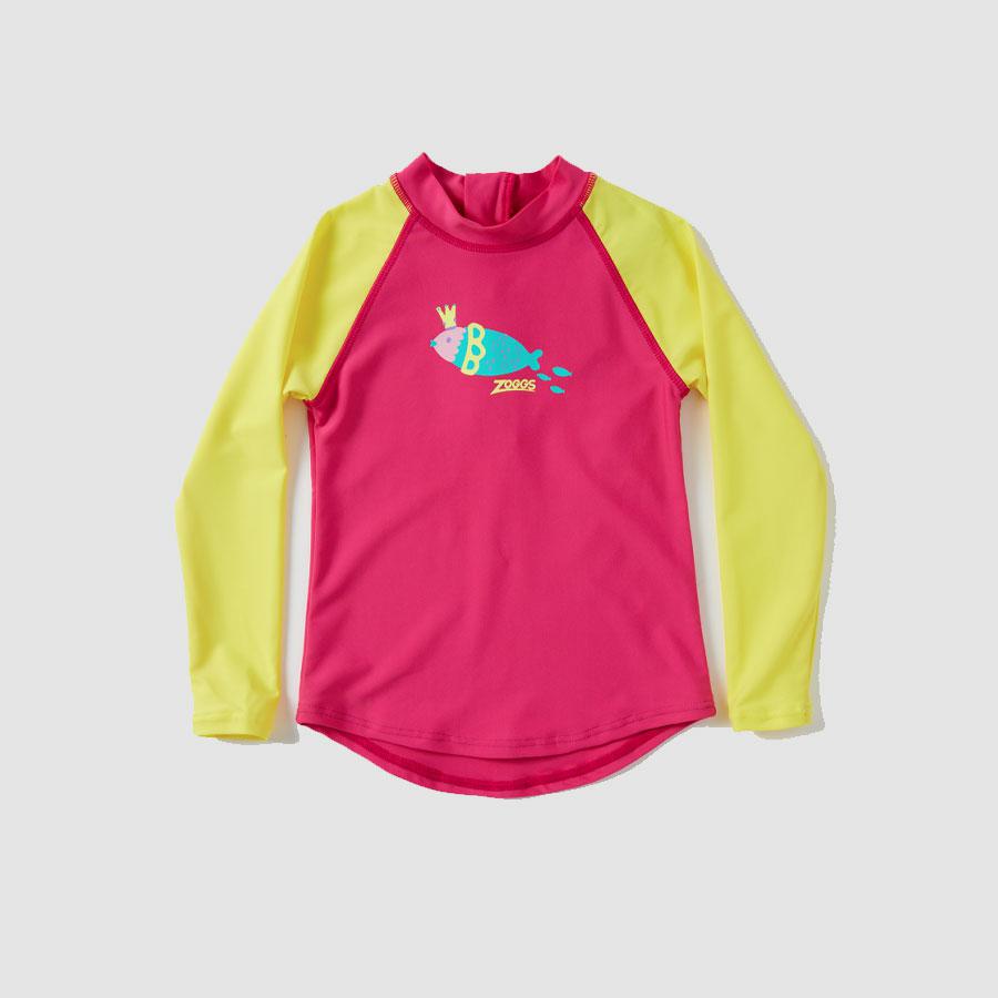 LONG SLEEVE ZIP SUN TOP