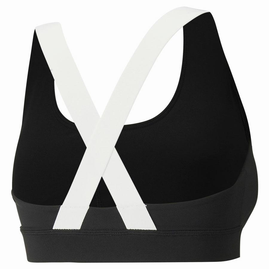 MID IMPACT PUMA FIT BRA PUMA BLACK