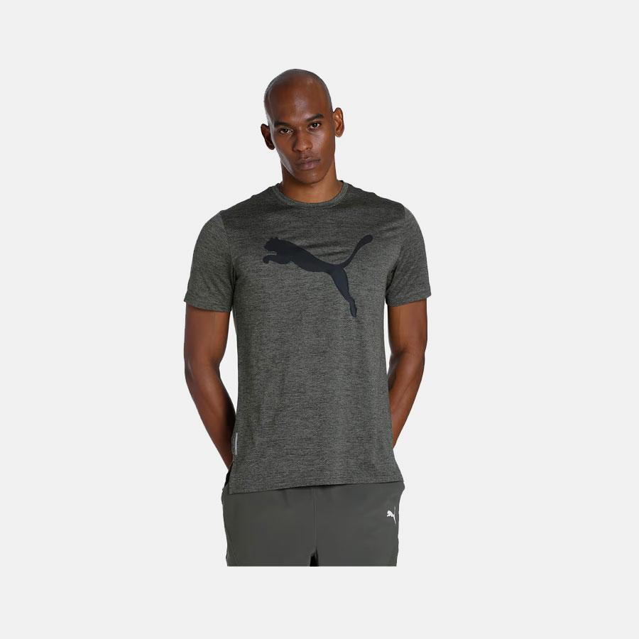 TRAIN FAV HEATHER CAT TEE GRAY