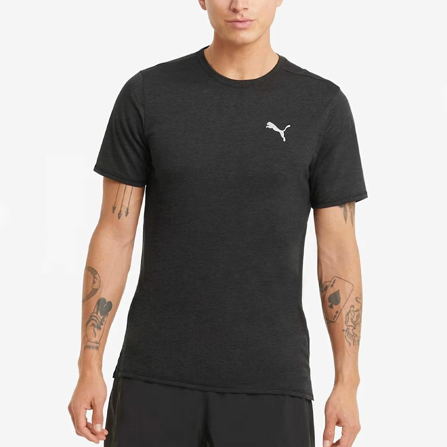 RUN FAVORITE HEATHER SS T GRAY