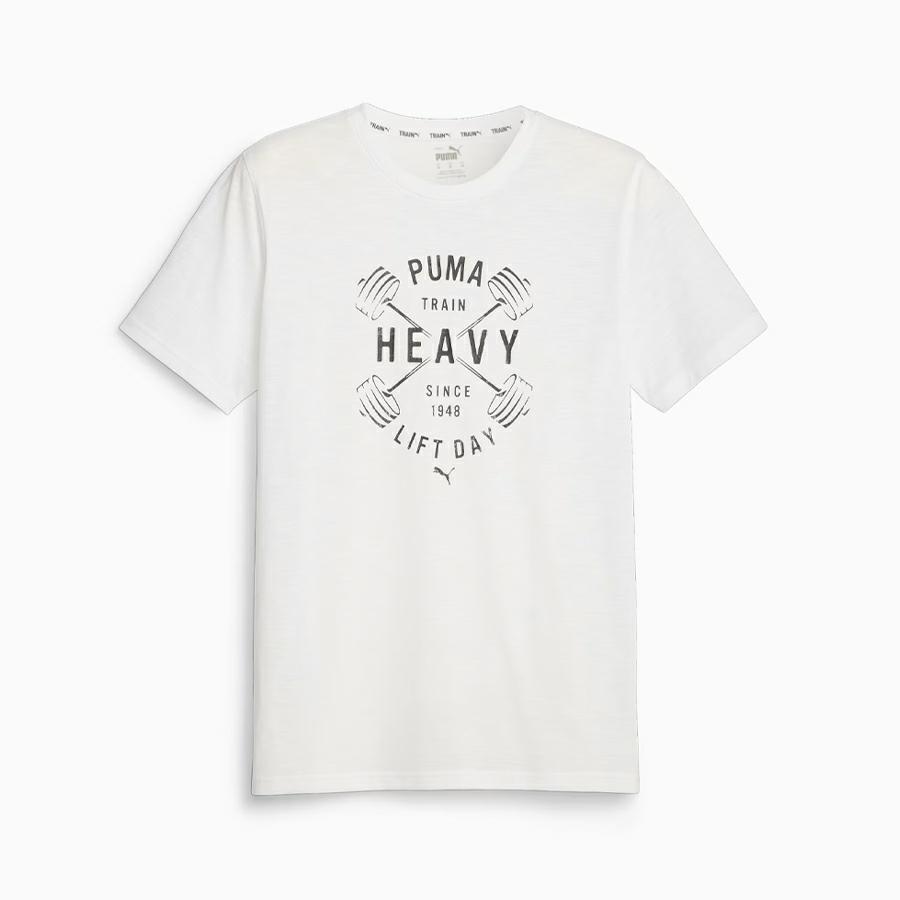 MEN S GRAPHIC TEE EMBLEM WHITE