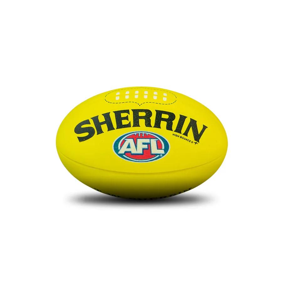 AFL HIGH BOUNCE FOOTY YELLOW