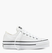CT ALL STAR LIFT LOW TOP WHITE/BLACK/WHITE