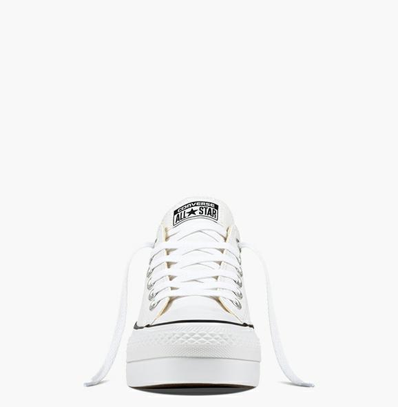 CT ALL STAR LIFT LOW TOP WHITE/BLACK/WHITE