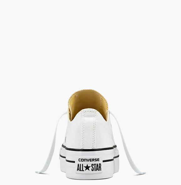 CT ALL STAR LIFT LOW TOP WHITE/BLACK/WHITE