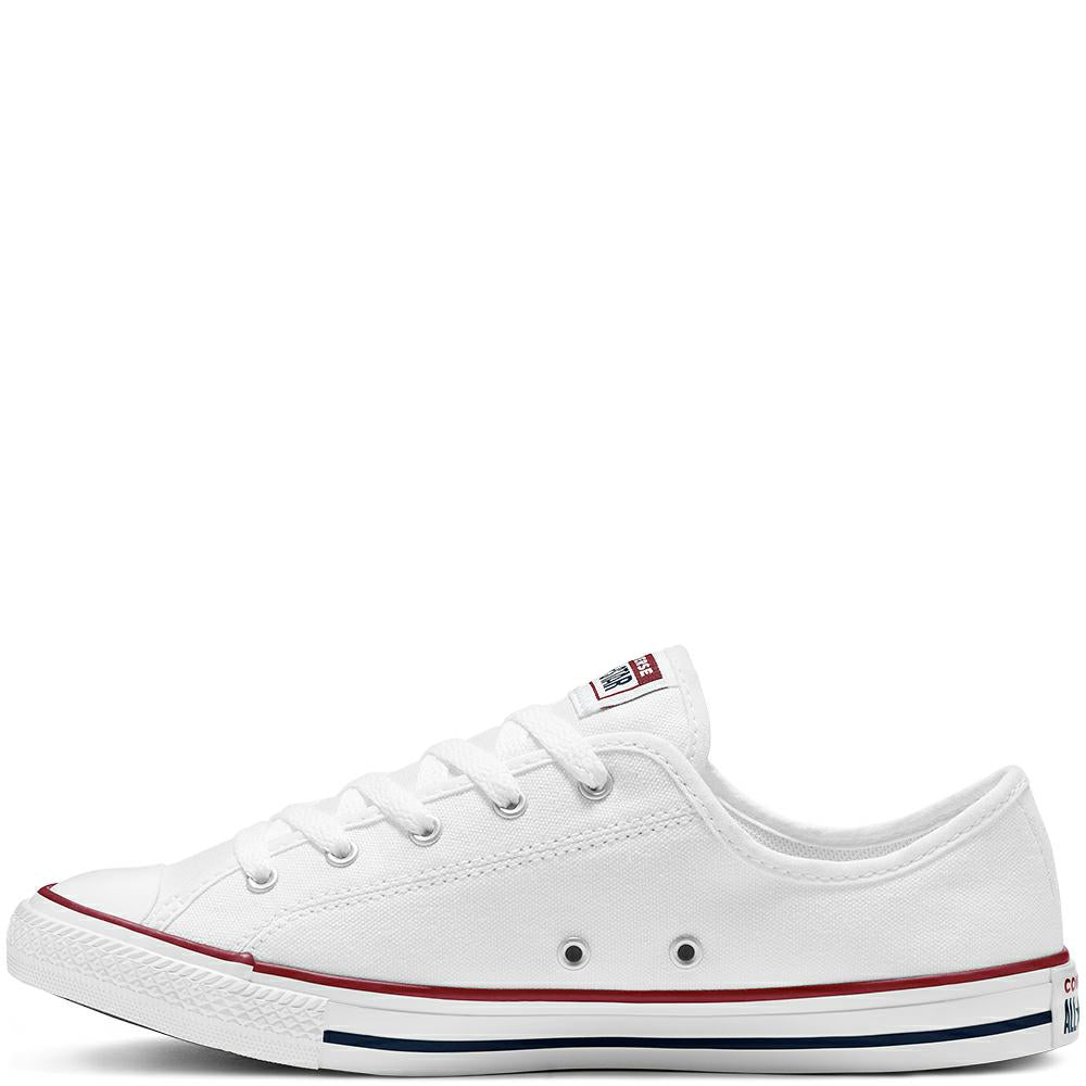 CT DAINTY CANVAS WHITE/WHITE/BLACK