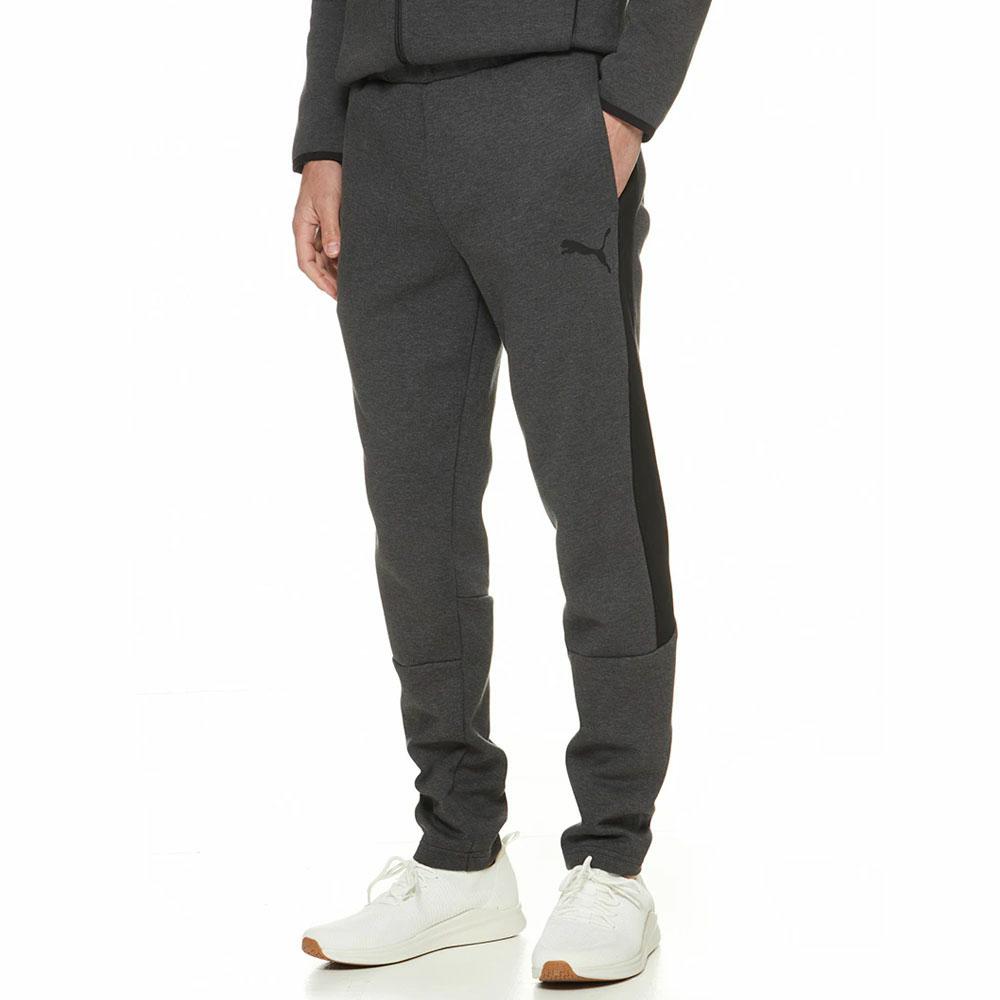 EVOSTRIPE CORE PANTS DARK GRAY HEATHER