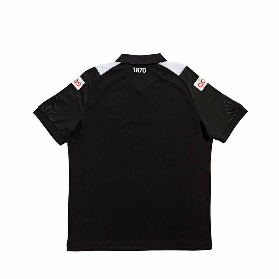 PAFC M24 TRVL POLY POLO B BLK/WHITE