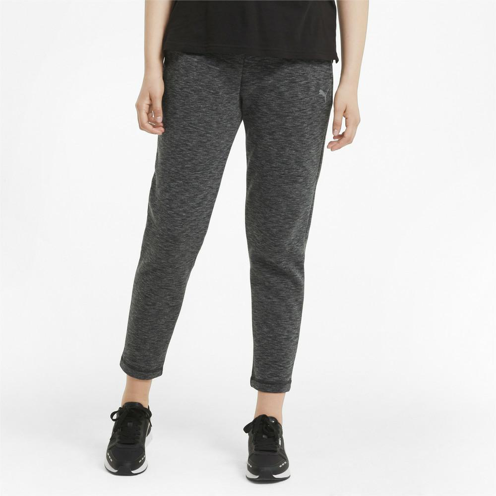 EVOSTRIPE PANTS PUMA BLACK-HEATHER